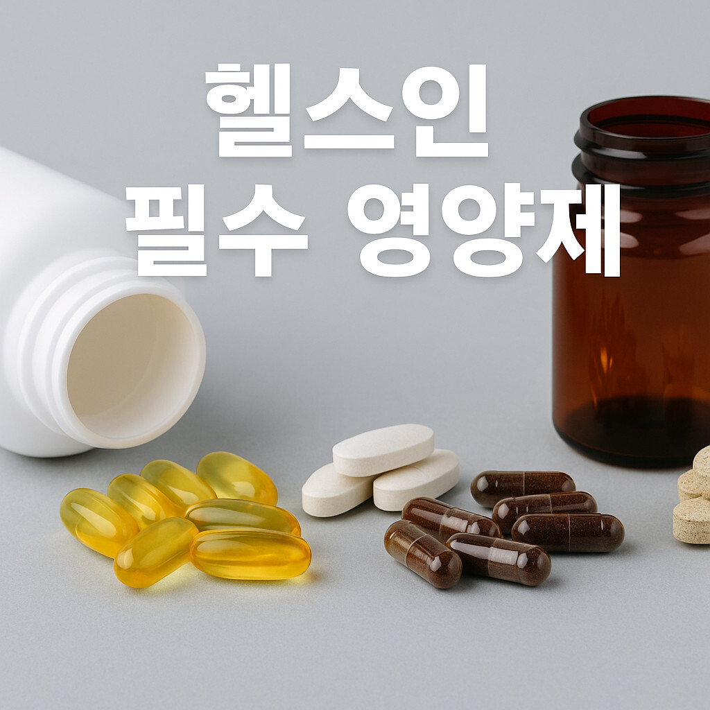 헬스인 필수 영양제