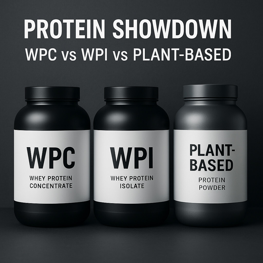 WPC vs WPI vs 식물성단백질