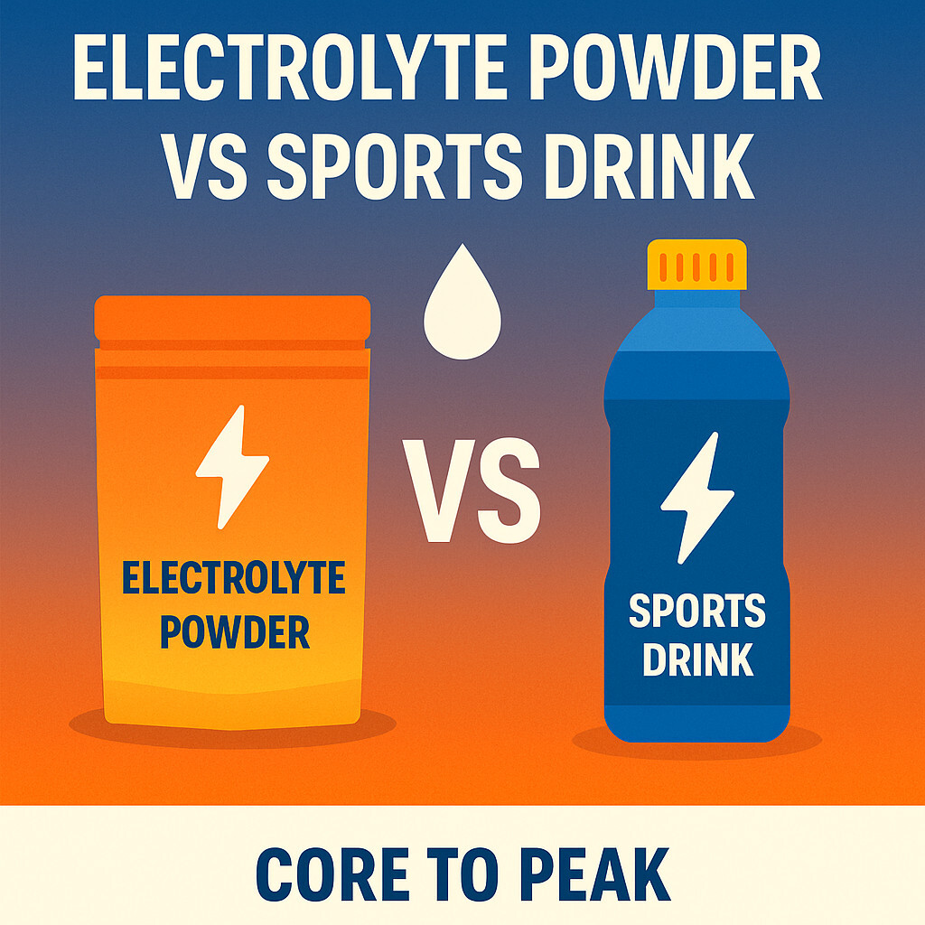 전해질, 이온음료 비교